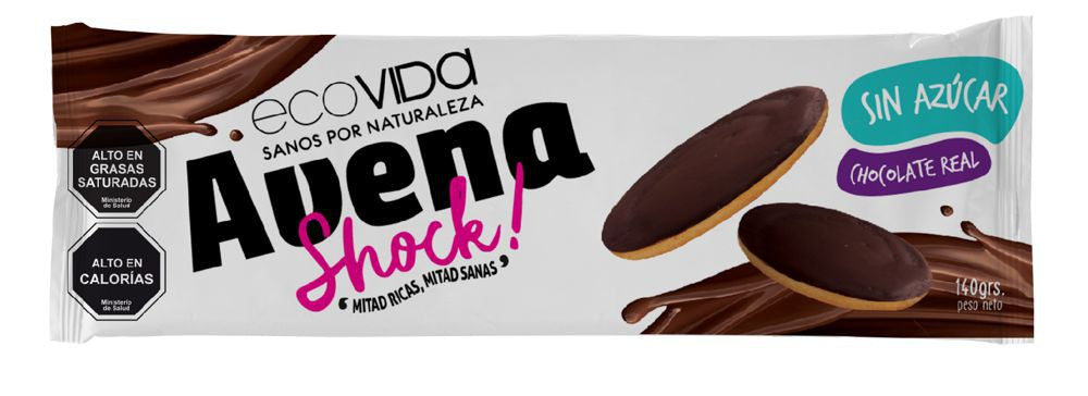 Ecovida - Galletas avena chocolate