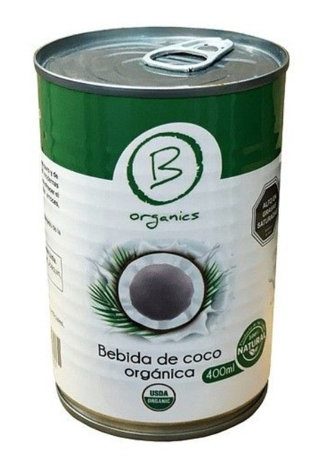 B Organics - Leche de coco orgánica 400ml