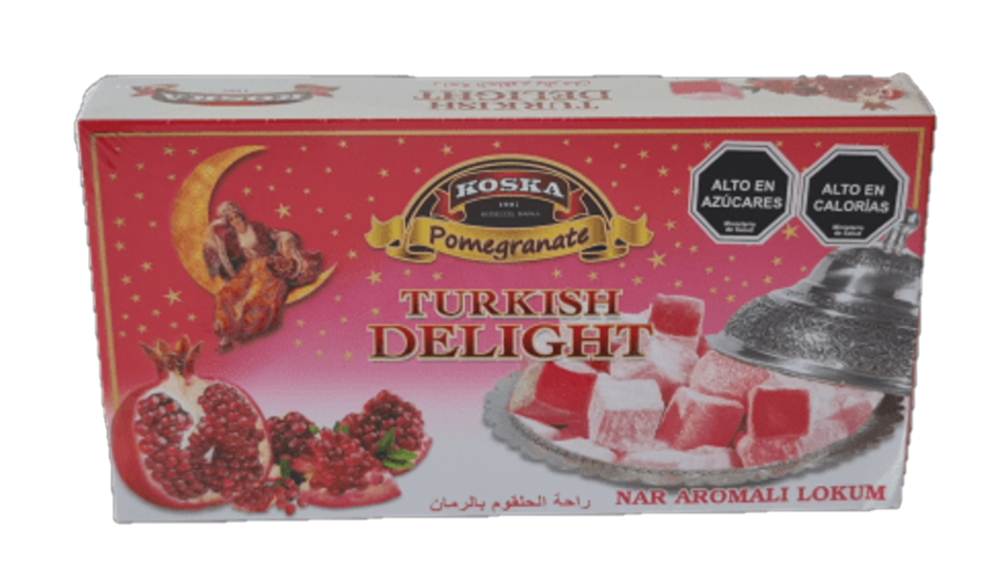 Delicias Turcas sabor a Granada 125g