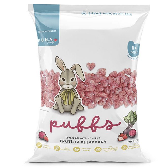 Cereal Frutilla Betarraga (sin gluten) 10g