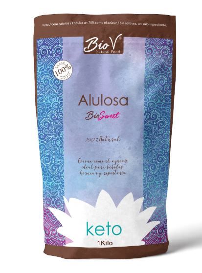 BioV - Alulosa pura en polvo 1kg - 100% alulosa KETO