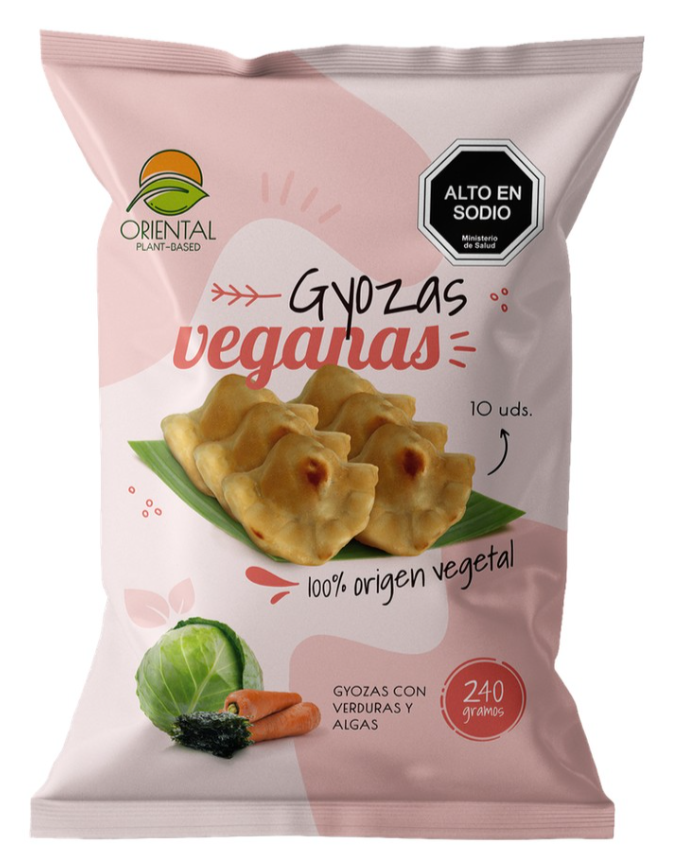 Gyozas de verduras y algas (vegana) 240g