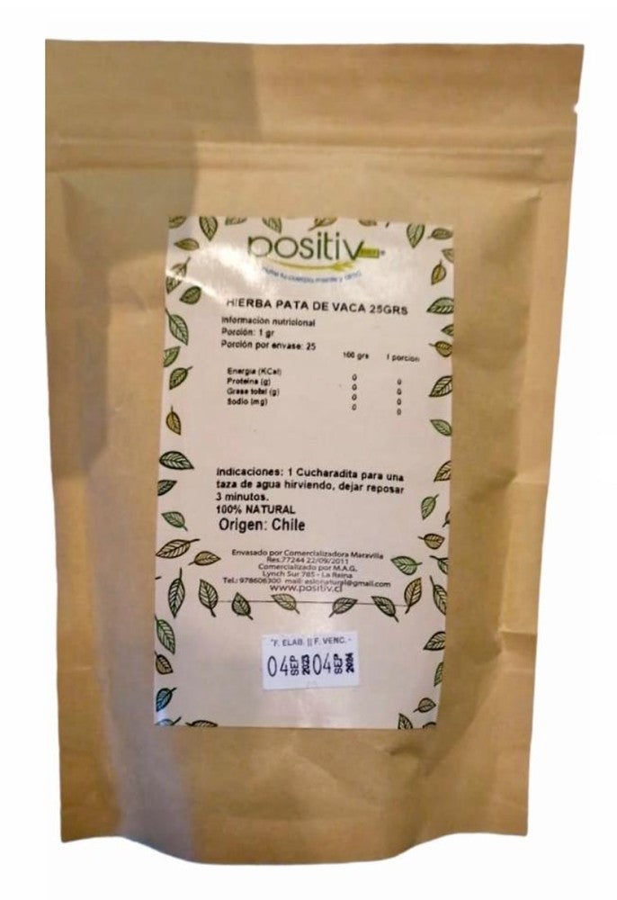 Hierba pata de vaca 25g