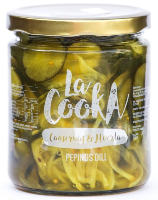 Pepinillos Dill 500g