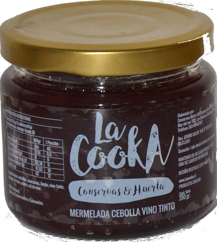 Mermelada de Cebolla al Vino Tinto 200g