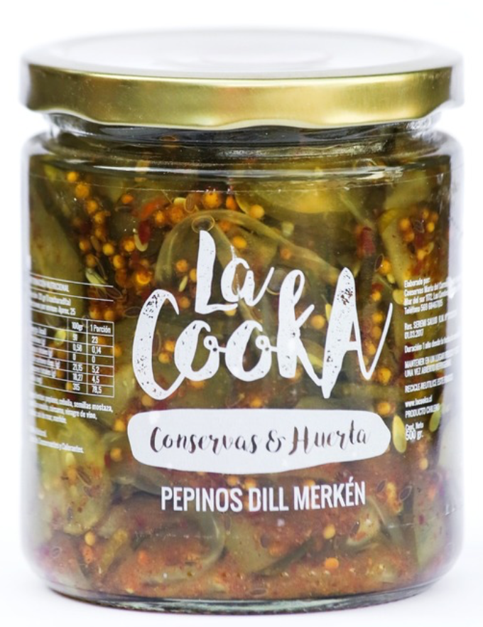 Pepinos Dill Merken 500g