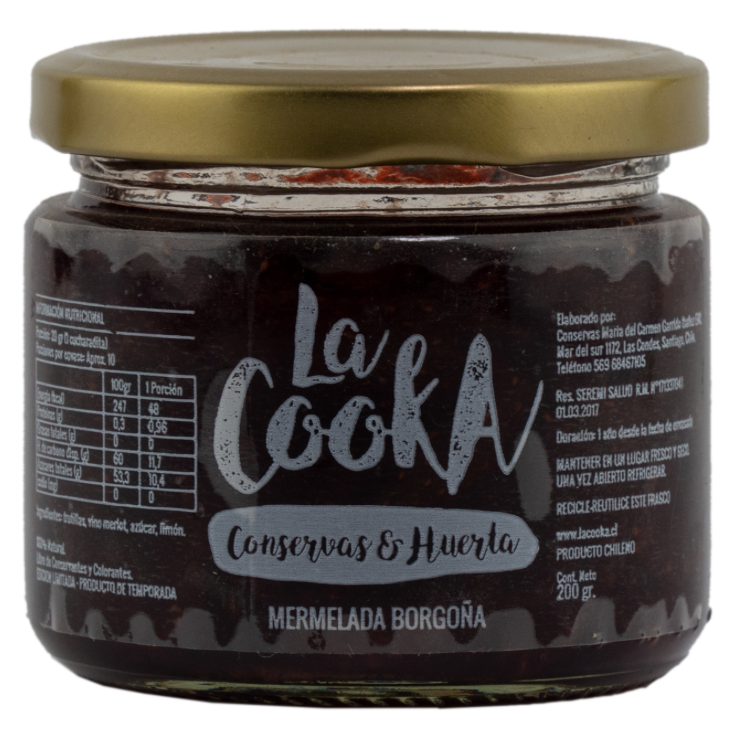Mermelada de Borgoña 200g