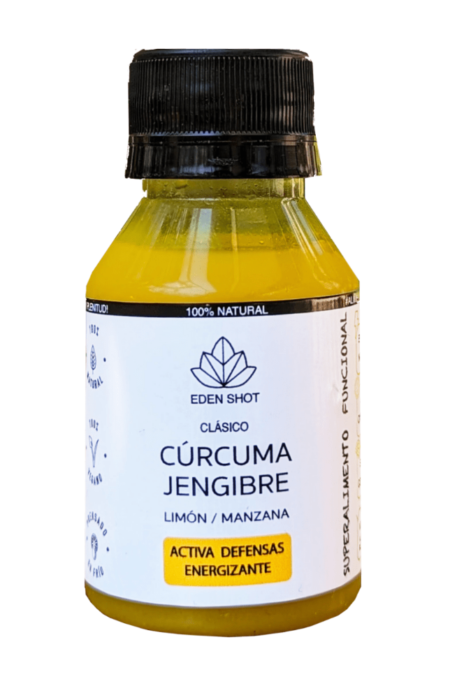 Cúrcuma Jengibre Limón + manzana 80ml