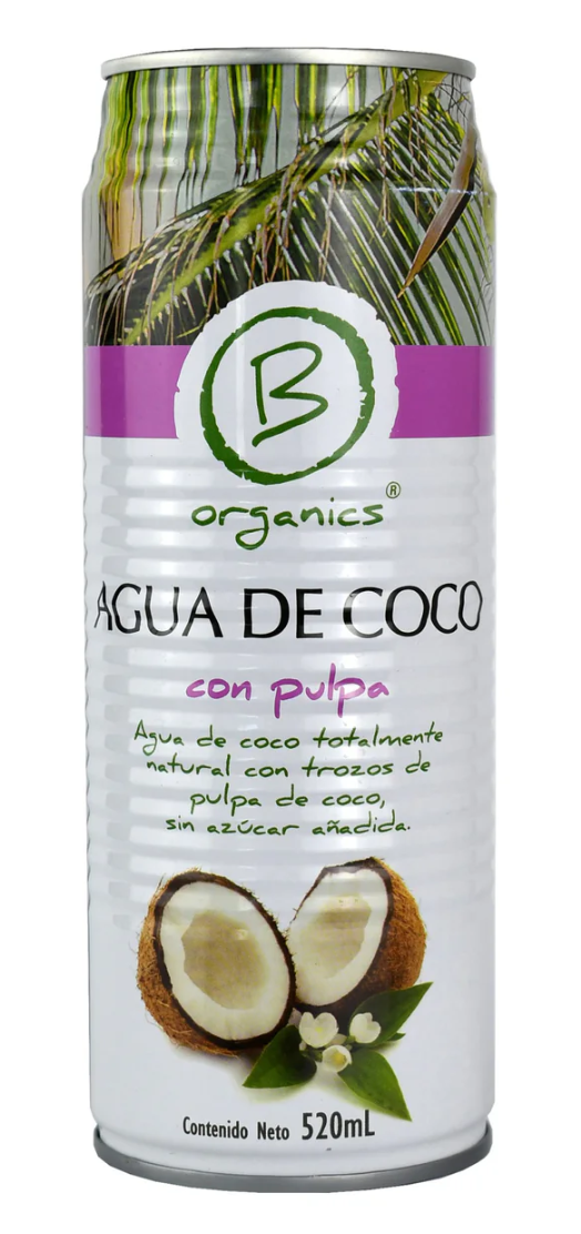 Agua de Coco con Pulpa 520 ml