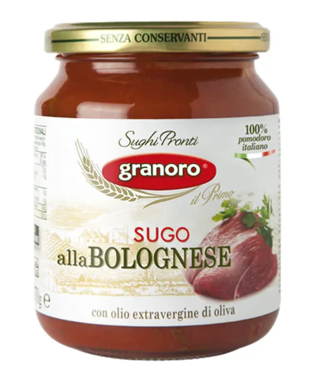 Salsa de Tomates a la Bolognese 370g