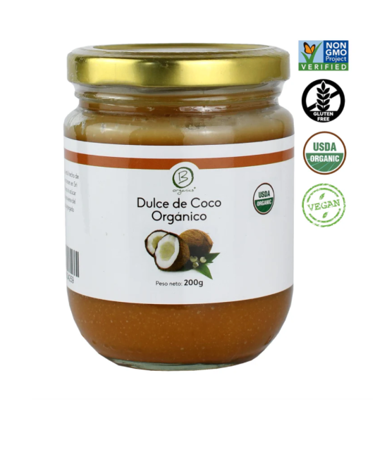 Dulce de coco orgánico 200 ml