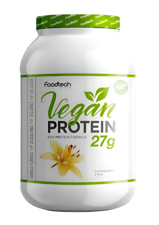 Proteina Vegano 2lb Foodtech - Vainilla Ice Cream