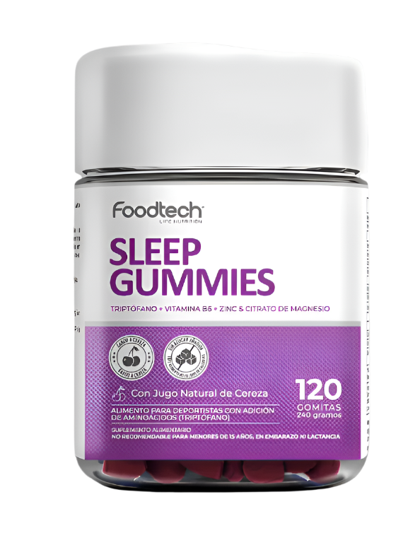 Sleep Gummies 120 uni.- Foodtech