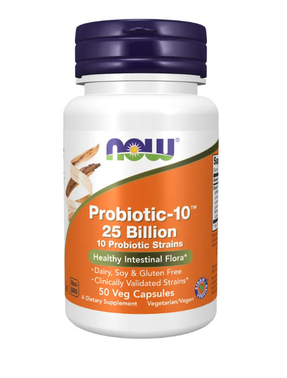 Probiotico 25 billion 50 caps - Now Foods