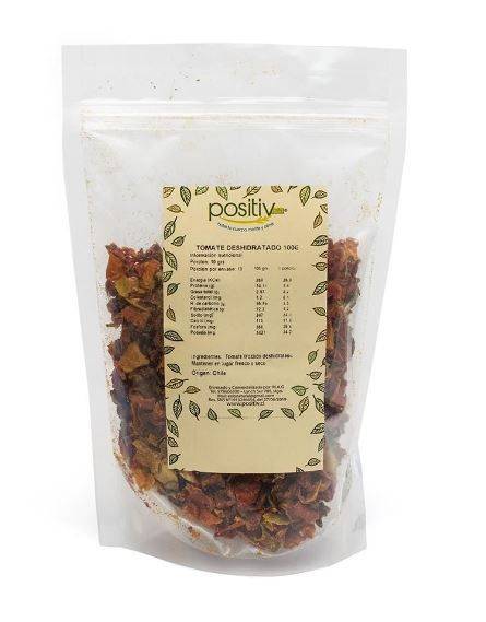 Tomate deshidratado picado Positiv 100g