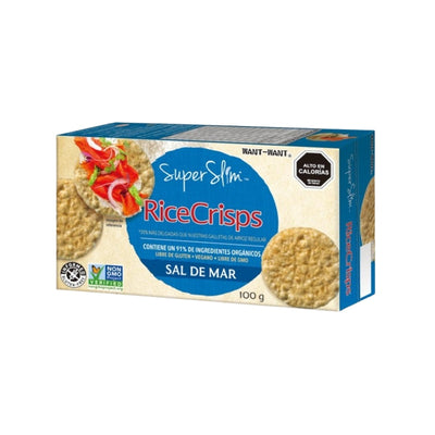 Rice Crisps - Galleta arroz integral sabor sal de mar