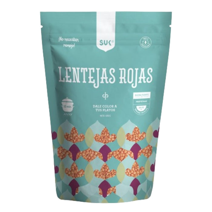 Lentejas rojas 500g