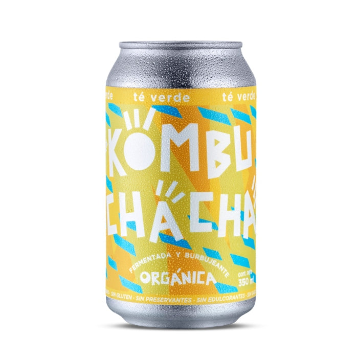 Kombucha Té verde limón 0 calorías 355ml
