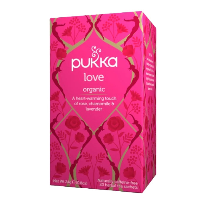 Té Infusión Amor orgánico 20 Bolsitas
