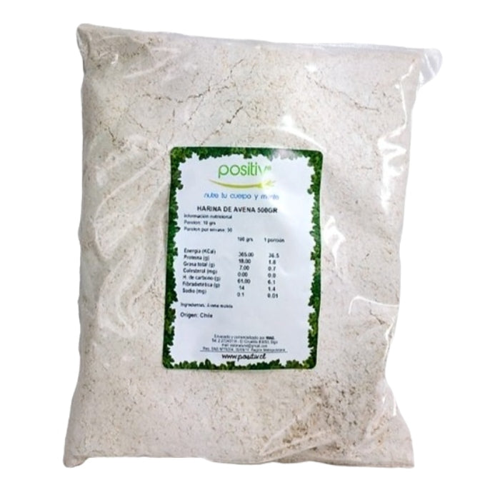 Harina de avena 500g