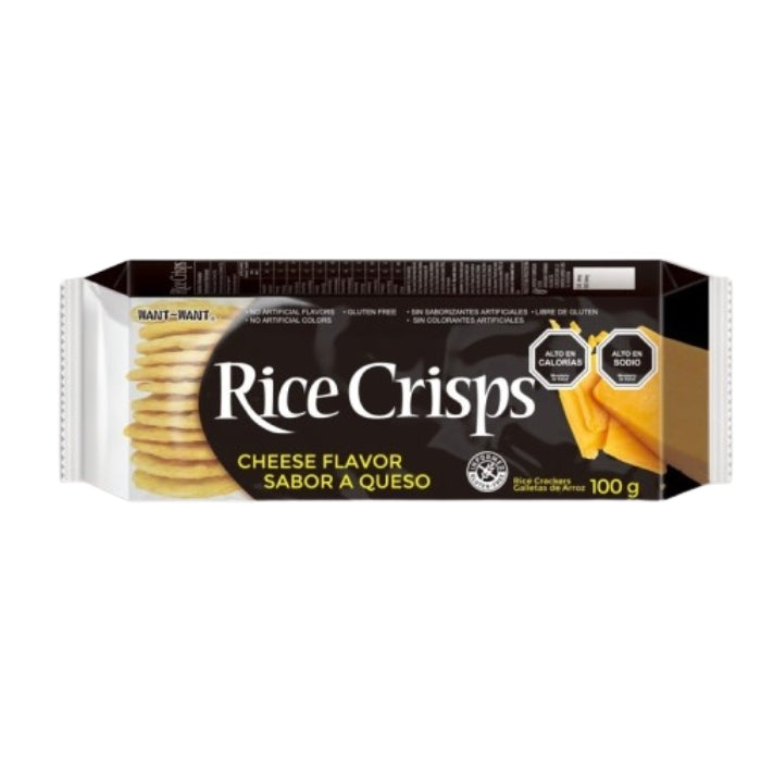 Galletas de arroz sabor a queso (GF) 100g