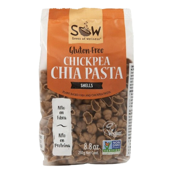 Sow - Pasta de Chia Shells - pasta sin gluten