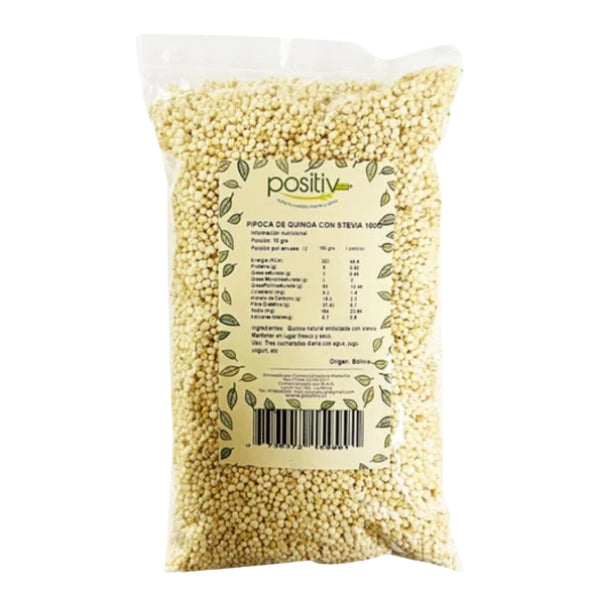 Pipoca De Quinoa con stevia 120g