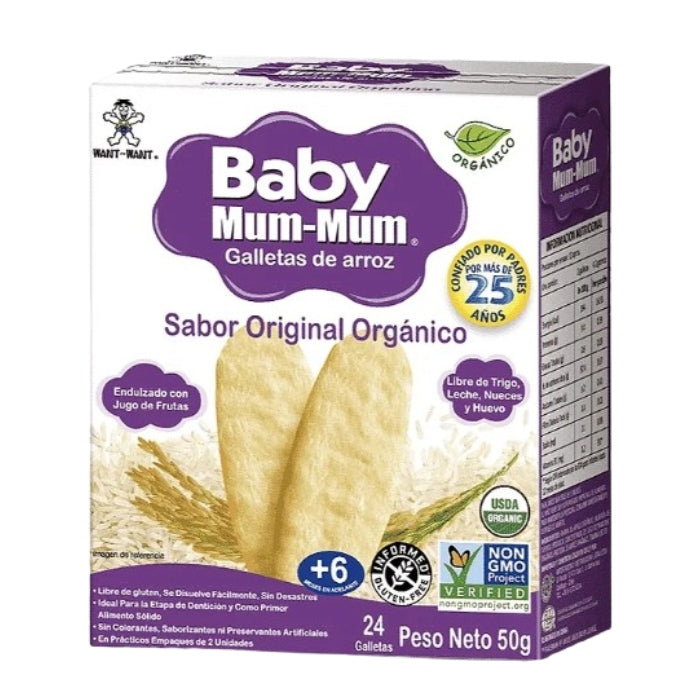 Galleta de Arroz sabor Original (sin gluten) 50g