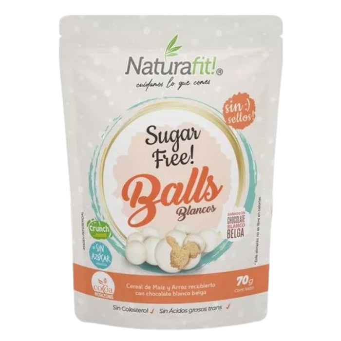 Balls chocolate blanco (Sin azúcar) 70g