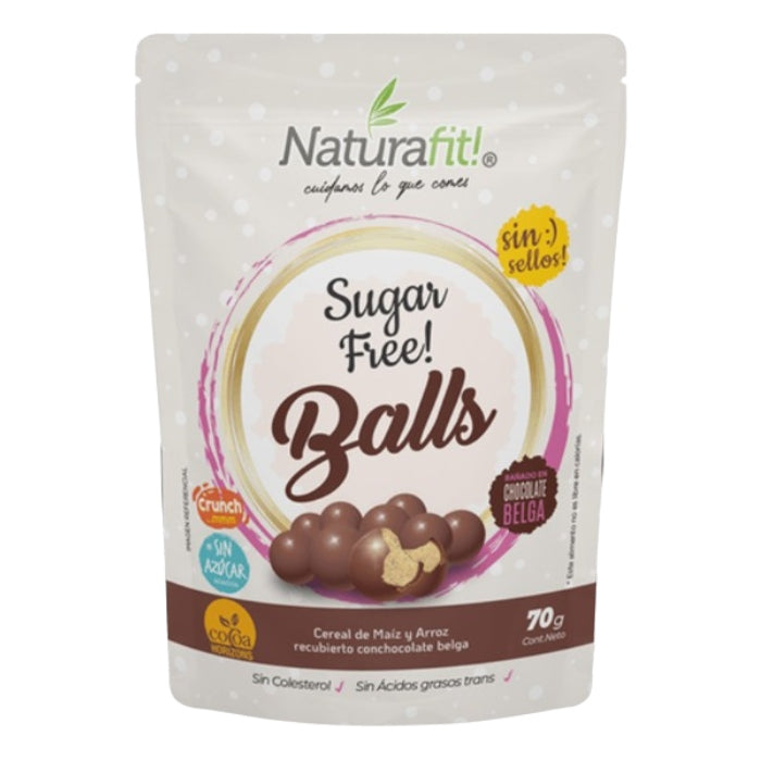 Balls chocolate belga (sin azúcar) 70g