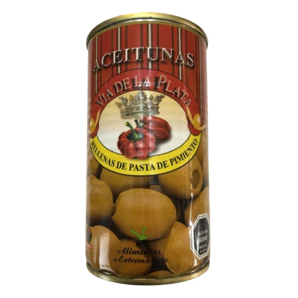 Aceitunas rellenas con pimientos 350g