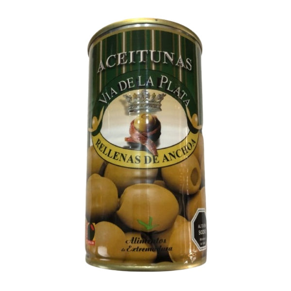 Aceitunas rellenas con anchoas 350g