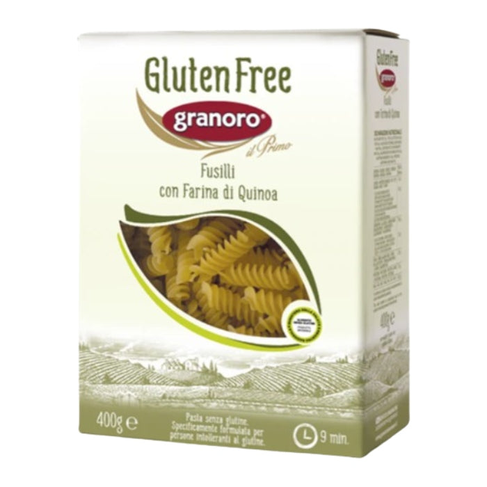 Granoro - Fideos Espirales sin gluten (Fusilli de quinoa) 400 gr