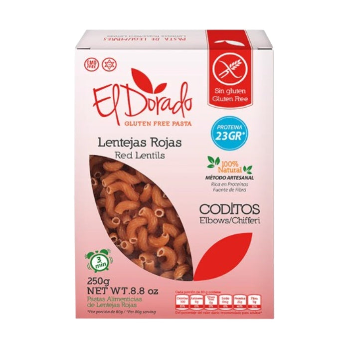 Pasta de Lentejas rojas 250g