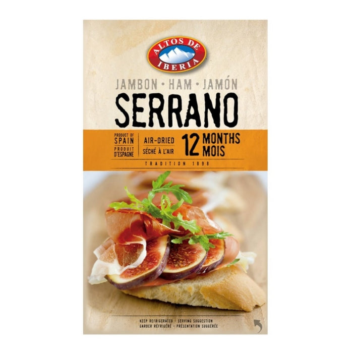 Jamon serrano de 12 meses interfoliado 85g