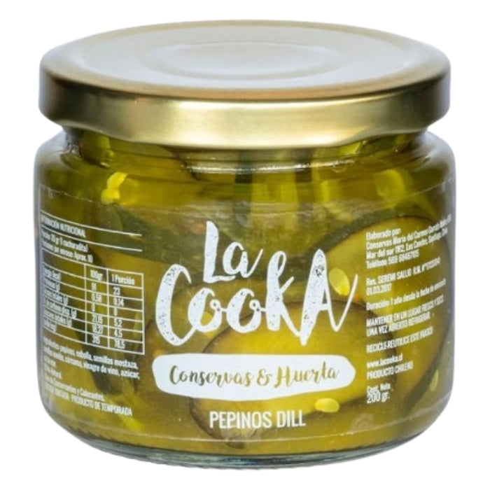 Pepinos Dill 200g