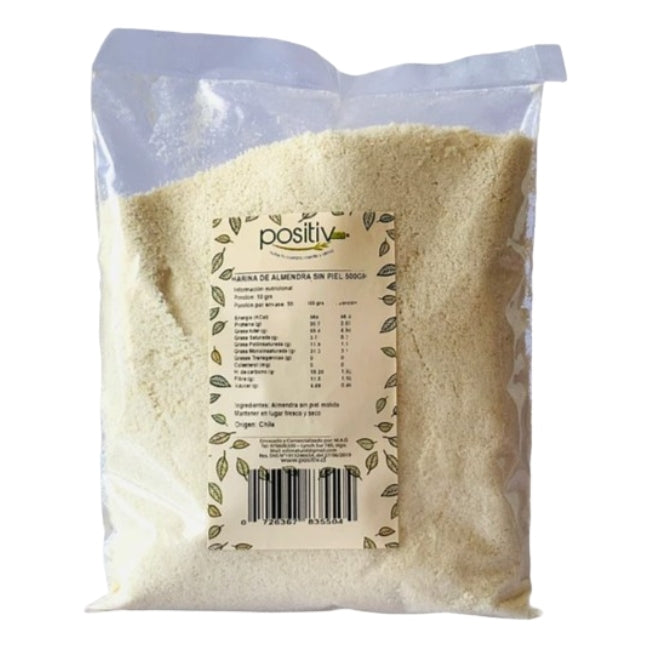 Harina de Almendras Sin Piel 500g