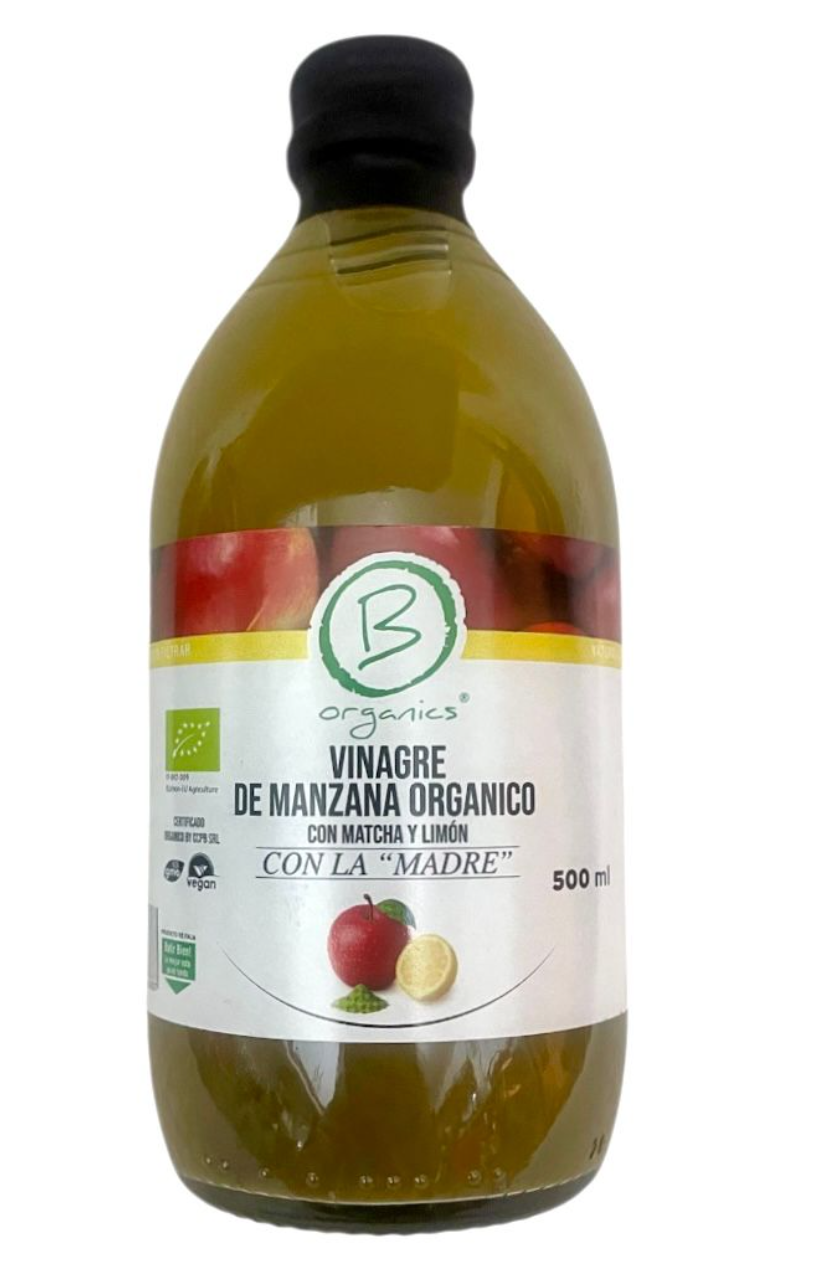 Vinagre de Manzana Matcha Limón 500ml