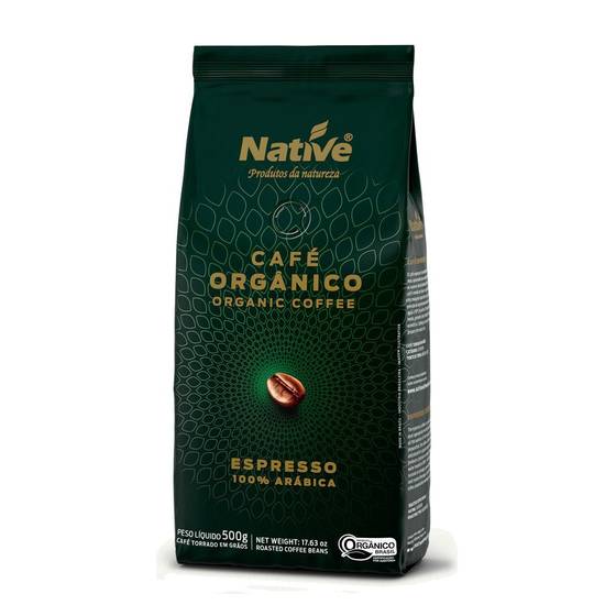 Café Orgánico en Grano 500g