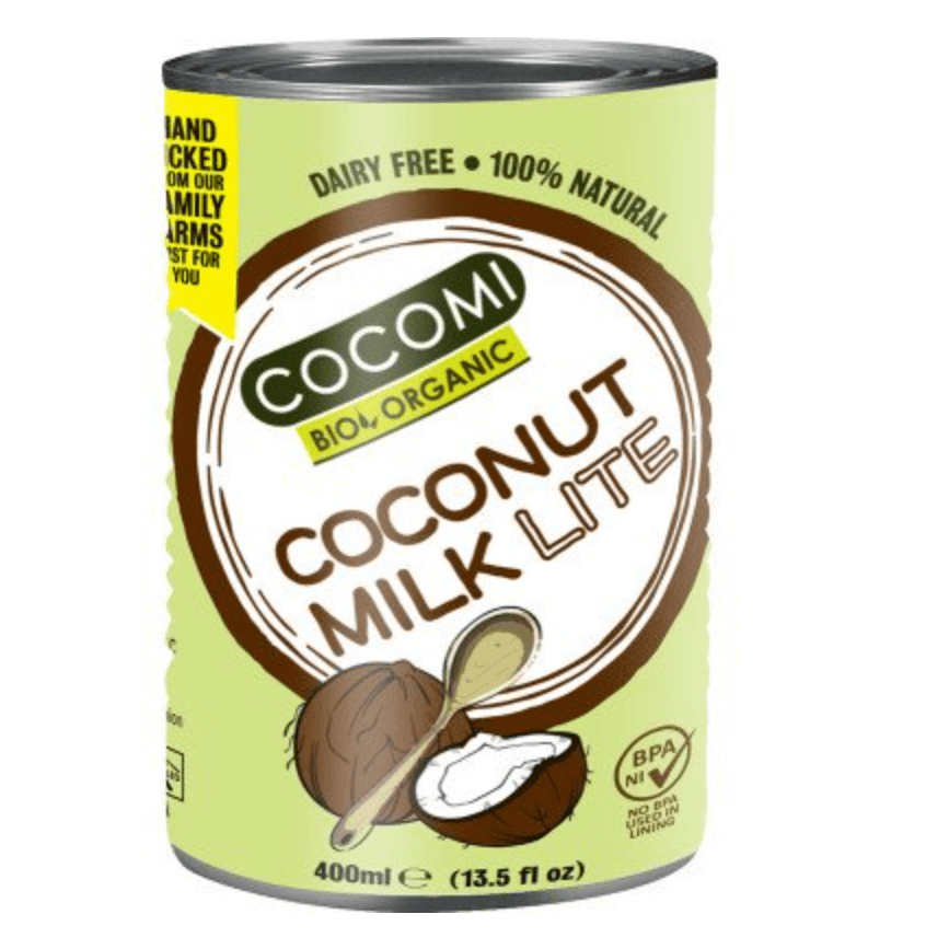 Leche de coco light Org. 400ml