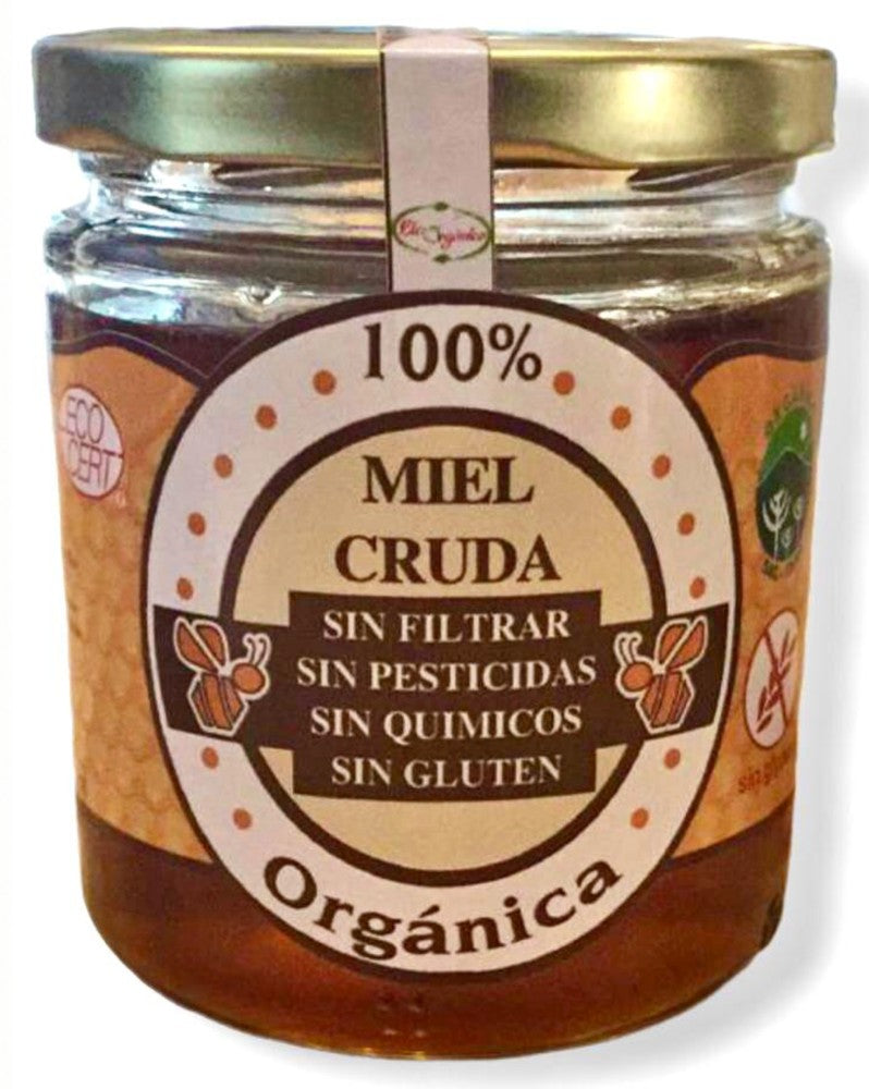 Miel cruda Multifloral Org. 500g