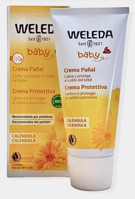 Crema de pañal y coceduras para bebé de caléndula - Weleda