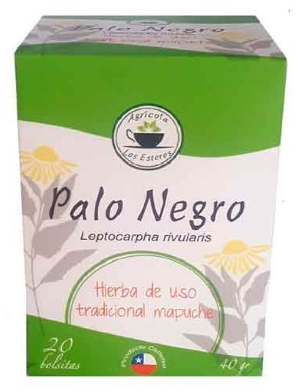 Agrícola los esteros - Té Palo Negro 20 unid.