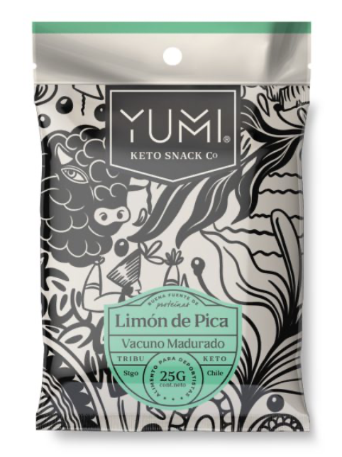 Charqui de Vacuno madurado Limón de Pica 25g