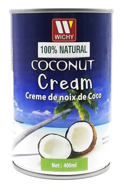 Wichy organics - Coconut Cream (crema de coco) orgánica, vegana 400 ml