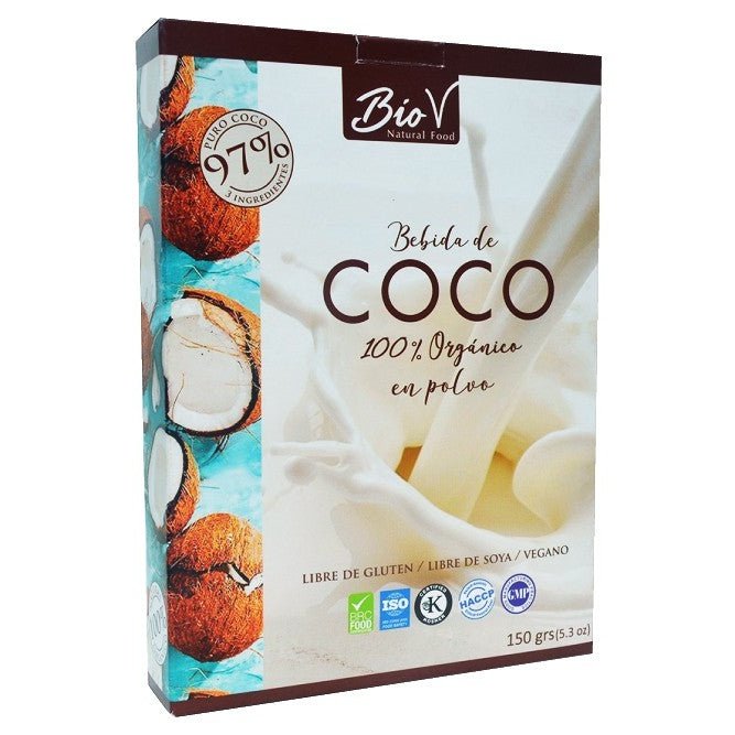 BioV - Leche de Coco Orgánica en Polvo 150g