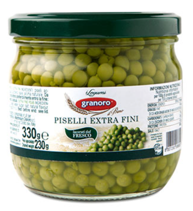 Arvejas extra finas 230g
