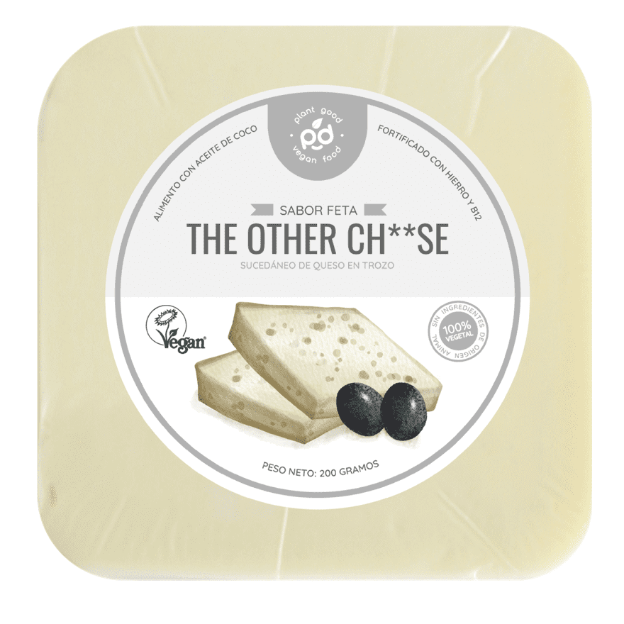 Queso vegano Feta en bloque 200g