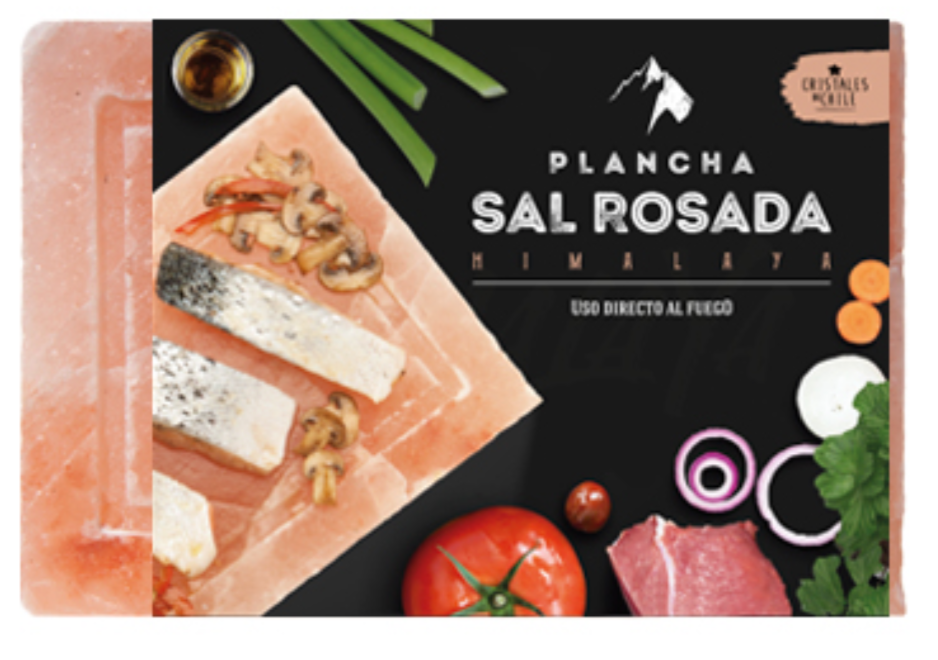 Plancha de Sal Rosada del Himalaya 5,2 Kg