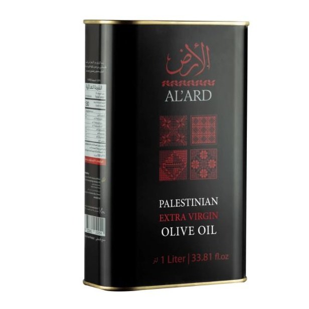 Al Ard · Aceite de oliva Palestino (extra virgen) Lata 1Lt